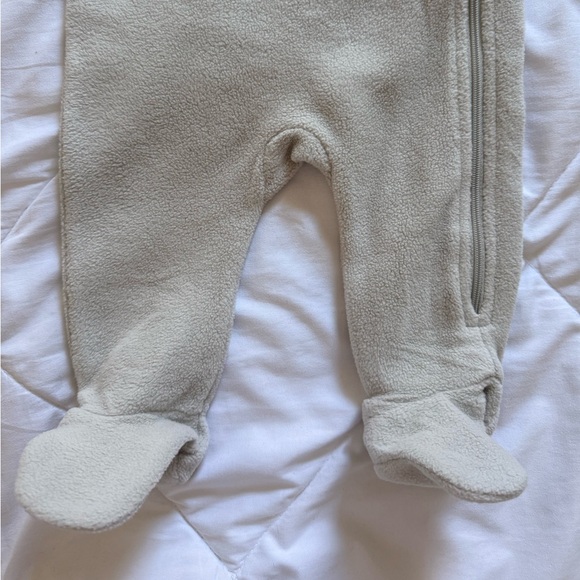 116. Cozy Gray Bear Kids One Piece - Picture 2 of 3